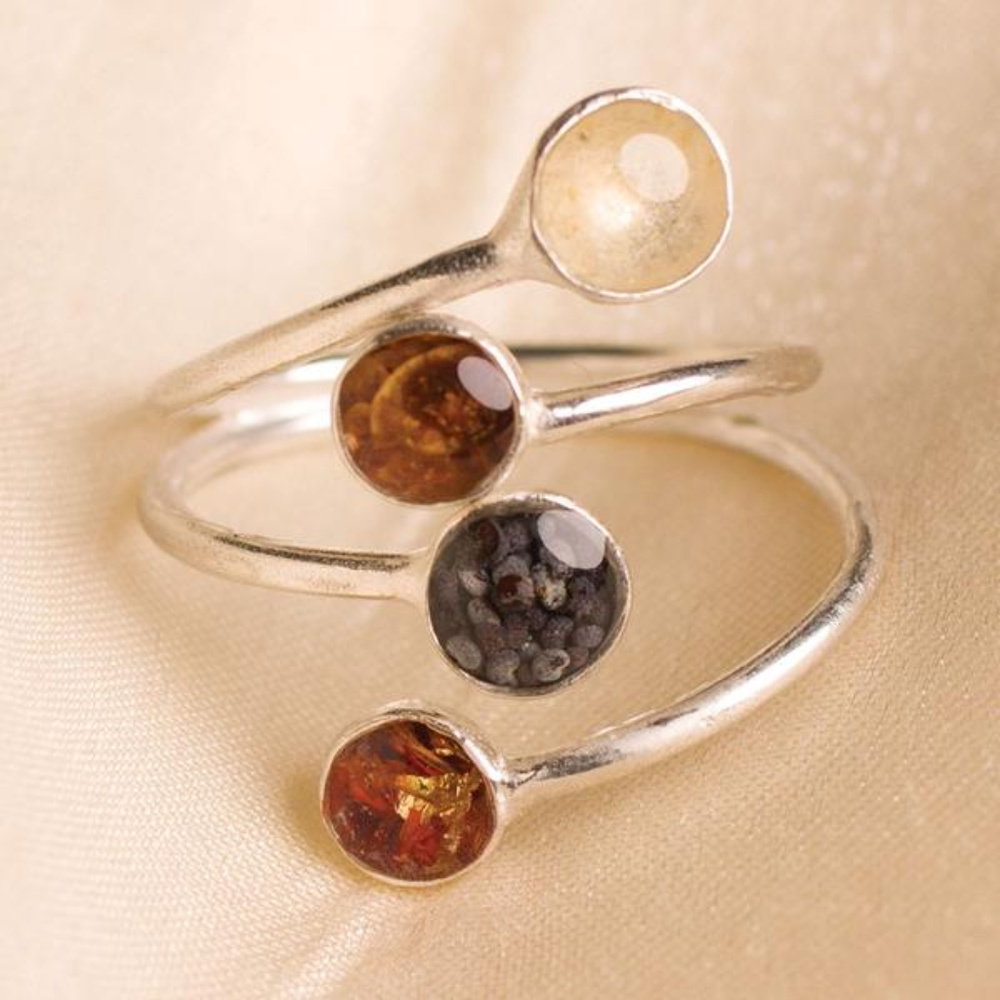 Sugar and Spice Silver Ring